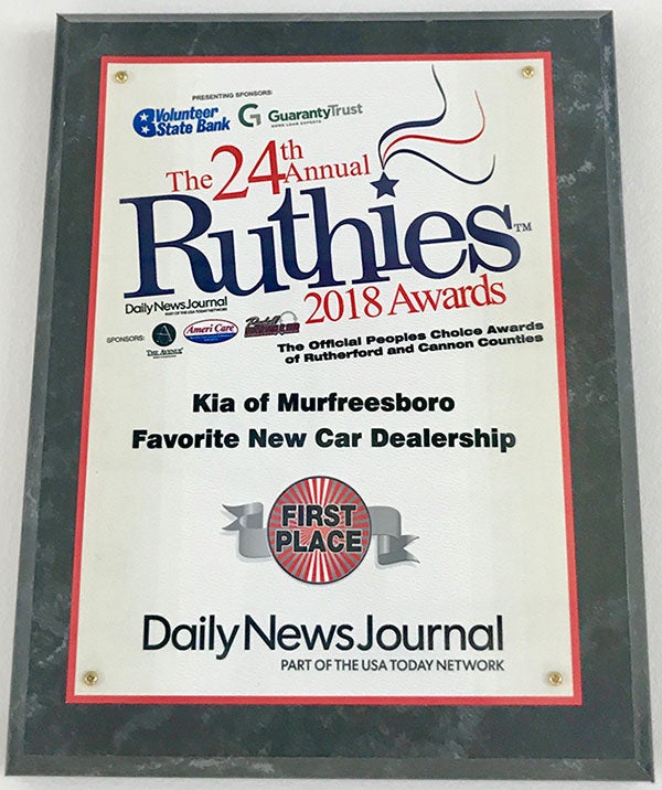 The 24th Annual Ruthies 2018 Awards Kia Of Murfreesboro in Murfreesboro TN